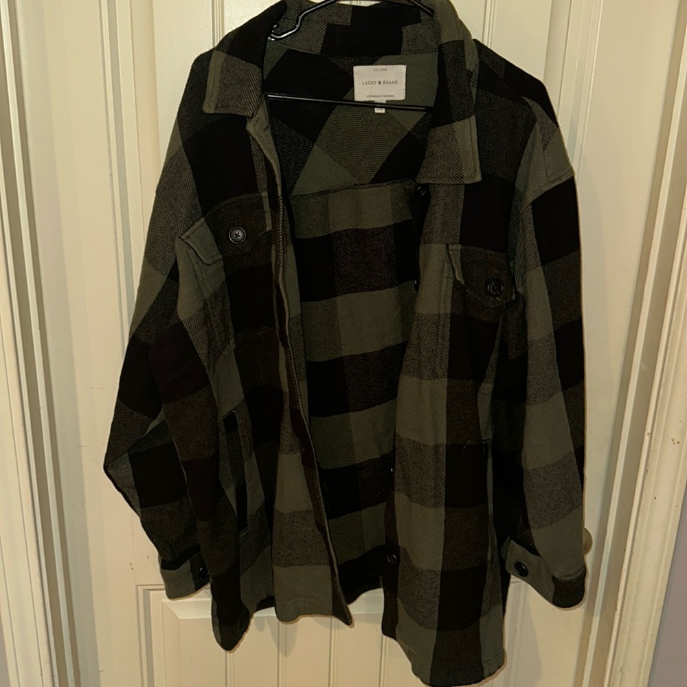 Lucky Brand Flannel Jacket/Shirt